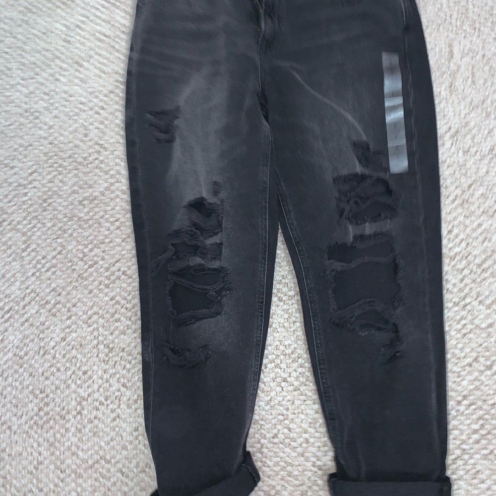 american eagle mom jeans